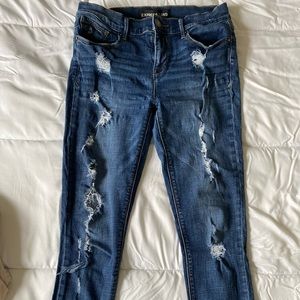 Express Ripped Jeans